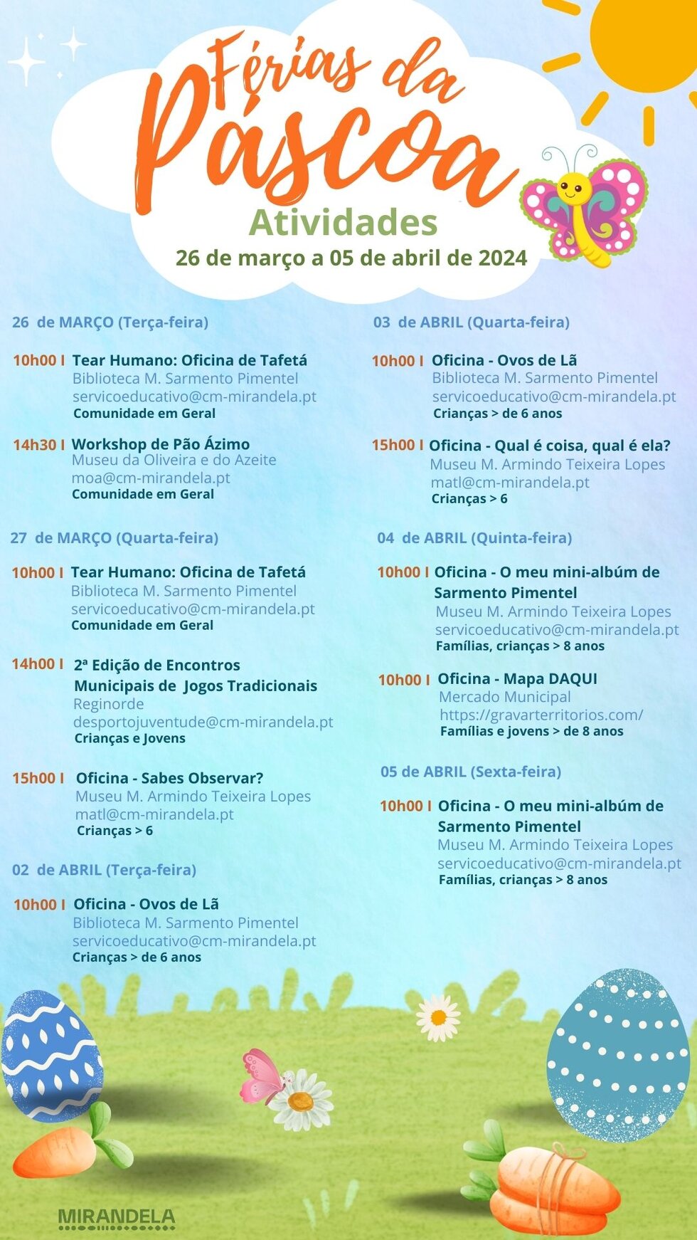 F&eacute;rias da P&aacute;scoa